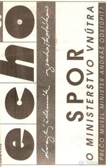 Kúpim časopis Echo (roky 1990 až 1991)