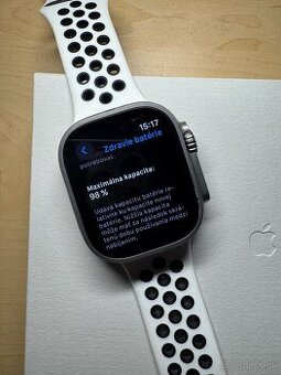 Apple watch ultra 2 zdravie batérie 98%