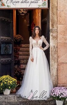 Elegantné tylové svadobné šaty