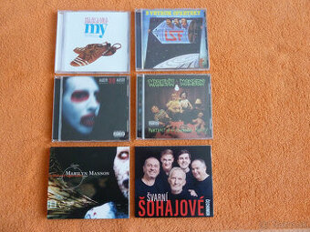 Predám tieto nové CD-čka bez škrabanca