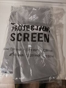 Reflexna projekčná plachta 100 palcov - 1