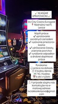 Hladáme upratovačku