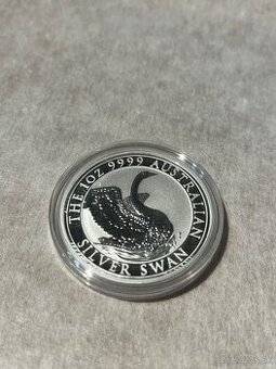 Strieborná investičná minca Australian Swan 1 Oz 2020