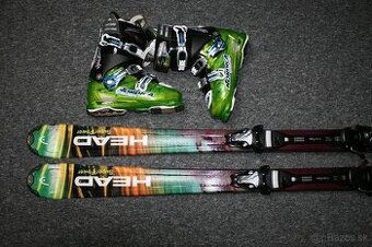lyže Head 157 cm, lyžiarky nordica