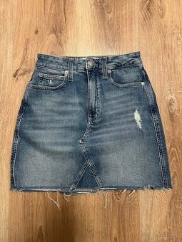 RIFLOVA SUKNA zn. CALVIN KLEIN