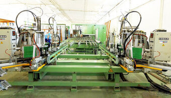 cnc plast.okna zváračka 4hlavá+pucovačka svárů URBAN AKS1600