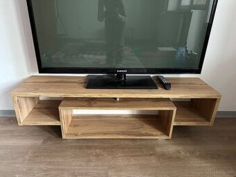 📺 TV skrinka / stolík pod televízor – dubový dekor