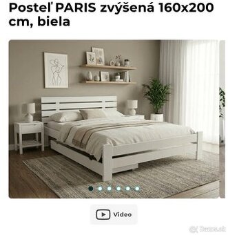 Posteľ Paris 160x200