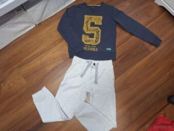 tepláky + mikina zadarmo, 158