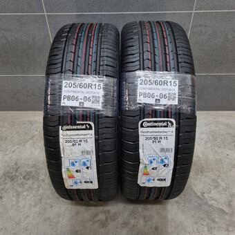 Letné pneumatiky 205/60 R15 CONTINENTAL