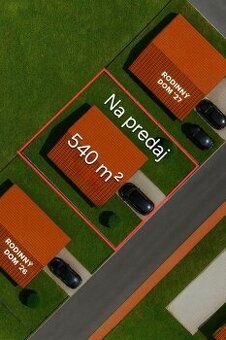 Na predaj pozemok v krásnej novej štvrti v Šali-Veči