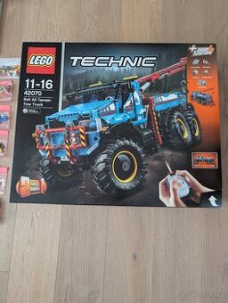 LEGO Technic 42070 – 6x6 All Terrain Tow Truck (RC odťahovač