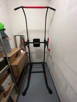 Posilňovacia veža Xmund XD-PT1 (hrazda, bradlá, dipy) 150 kg