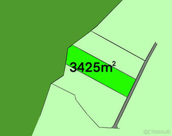 Na predaj Stavebný pozemok Terchová, Vrátna - 3425 m2