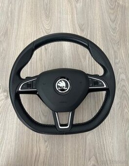 Multifunkčný volant skosený DSG padla škoda