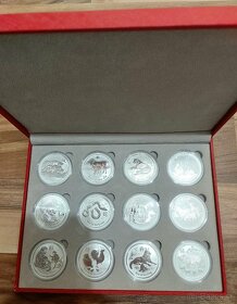 investičné strieborne mince - Lunar séria 2 - 1
