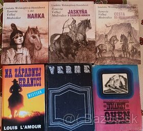 Knihy s indianskou tematikou / westerny