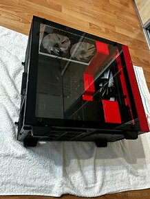 NZXT H400i Micro-ATX Computer Case Black/Red - 1