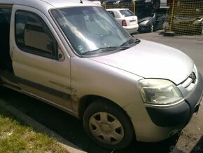 Peugeot partner 2007 1.6 HDI 66KW STRIEBORNÁ METALÍZA