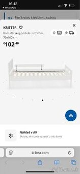 Postel KRITTER Ikea