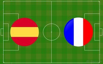 Listky - semifinále ligy národov Španielsko vs Francúzko