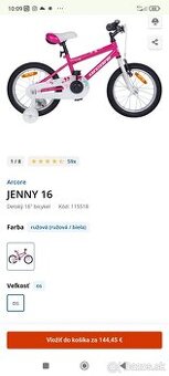 Detský bicykel 16