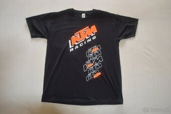 KTM triko tričko čierno oranzove
