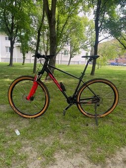 Rám XL, kolesa 29" -horsky bicykel KTM, Shimano, SR Suntour