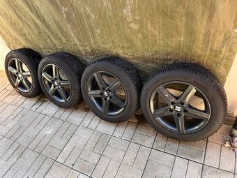ALU 5x112 org. SEAT + 205/55 R16 zimné DOT3724