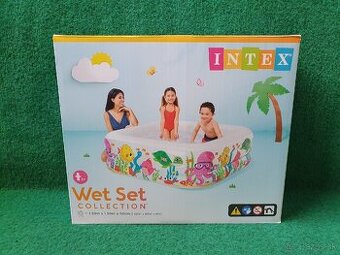 INTEX BAZÉN AQUA 159 X 159 X 50