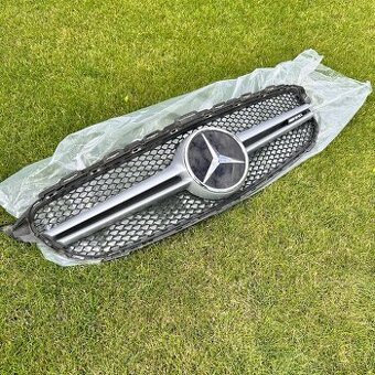 Mercedes-Benz C43 AMG (facelift) maska + znak