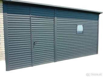 Plechová garáž 5x5m