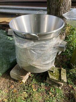 Nerezový kotlík 70 l + nerezová kotlina