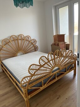 Posteľ Ratan FLORENTINE 160 x 200 cm BELIANI - 1