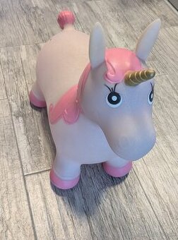Nafukovací skákací jednorožec