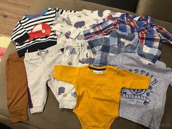 Balík oblečenia - veľkosť 62/68