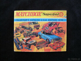 Matchbox katalóg 1970 USA Edition