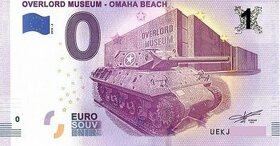 0 euro bankovka - OVERLORD MUSEUM.
