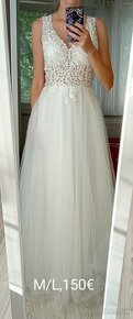 Tylové svadobné šaty
