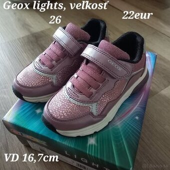 Geox  - svietiace tenisky