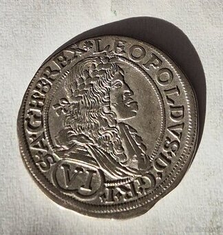 6 Grajciar 1676, Leopold I.