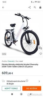Predám nové elektrobicykle