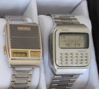 Predám2ks Seiko Speak a calculator LC mod.C153,/1978r