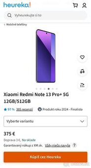 Xiaomi redmi note 13 pro +5g a hodinky spolu