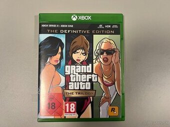 Hra GTA definitive edition na x box one