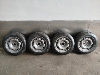 5x100 165/70 R14 zimné Continental 6.8mm cena 50€ za 4ks