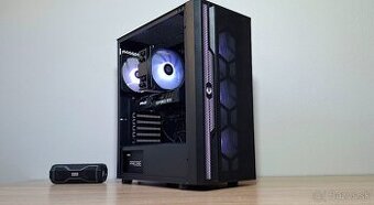 Hráčske pc 8jadro RYZEN 7 5700/NVME/1TB HDD/RTX3060 12GB