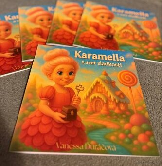 Karamella a svet sladkostí-interaktívna kniha pre deti