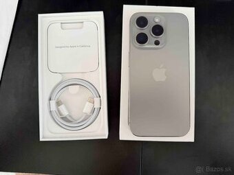 iPhone 15 PRO /// 265 GB /// Natural Titanium