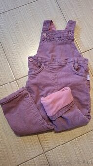 Dievčenské zateplene nohavice veľkosť 98